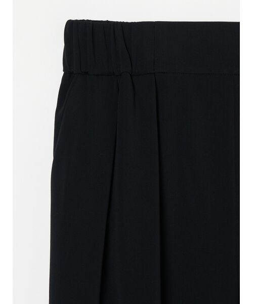 three dots / スリードッツ その他パンツ | Matte stretch ponte 2tuck pant | 詳細3