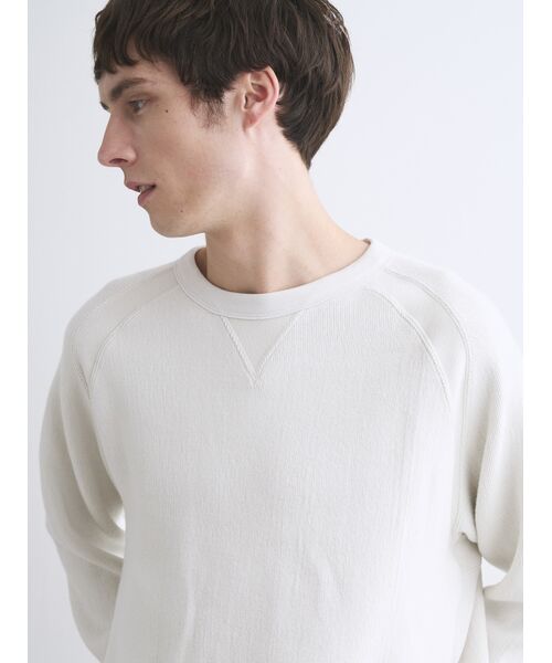 three dots / スリードッツ その他トップス | Men's ratch pile sweat shirt | 詳細7