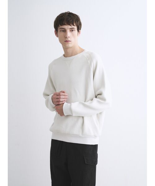 three dots / スリードッツ その他トップス | Men's ratch pile sweat shirt | 詳細8