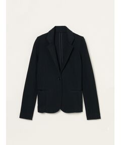 three dots / スリードッツ テーラードジャケット | Stretch ponte jacket