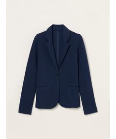 three dots / スリードッツ テーラードジャケット | Stretch ponte jacket