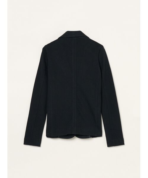 three dots / スリードッツ テーラードジャケット | Stretch ponte jacket | 詳細1