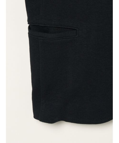 three dots / スリードッツ テーラードジャケット | Stretch ponte jacket | 詳細4