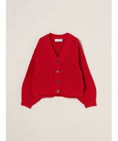 three dots / スリードッツ その他トップス | Bulky cotton cardigan