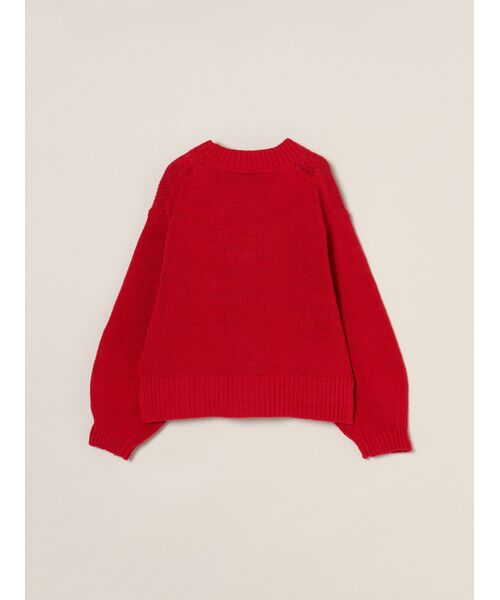 three dots / スリードッツ その他トップス | Bulky cotton cardigan | 詳細1