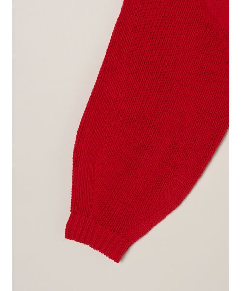 three dots / スリードッツ その他トップス | Bulky cotton cardigan | 詳細3