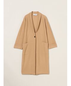 three dots / スリードッツ その他トップス | Felt sweater coat cardigan
