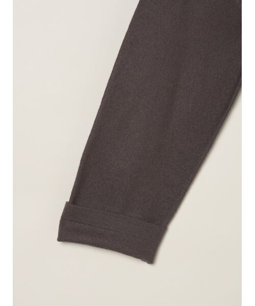 three dots / スリードッツ その他トップス | Felt sweater coat cardigan | 詳細3