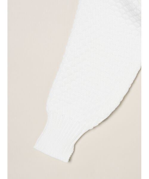 three dots / スリードッツ その他トップス | Spongy smooth popcorn pullover | 詳細3