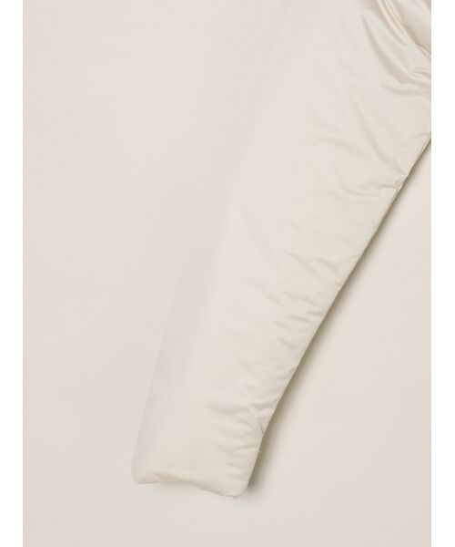 three dots / スリードッツ テーラードジャケット | Puffer collarless jacket | 詳細3