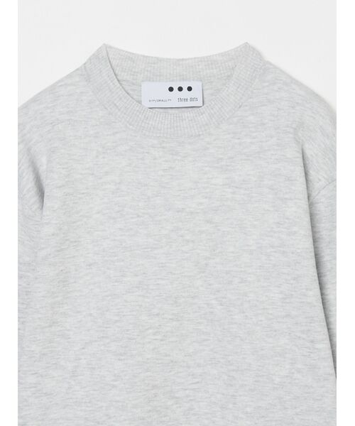 three dots / スリードッツ その他トップス | Power smooth knit crew neck | 詳細2