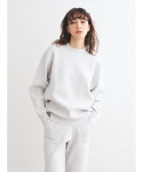 three dots / スリードッツ その他トップス | Power smooth knit crew neck | 詳細5