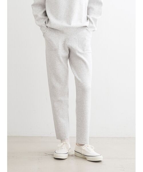 three dots / スリードッツ その他パンツ | Power smooth knit jogger pants | 詳細5