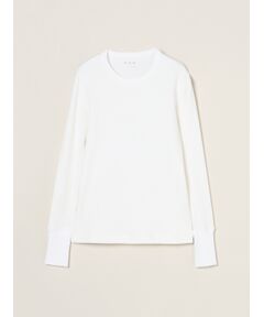 three dots / スリードッツ その他トップス | Souffle cotton l/s tee