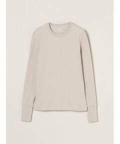three dots / スリードッツ その他トップス | Souffle cotton l/s tee