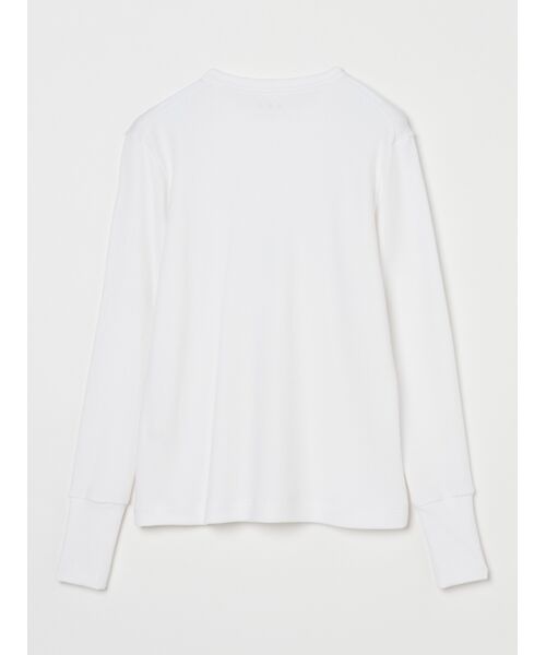 three dots / スリードッツ その他トップス | Souffle cotton l/s tee | 詳細1