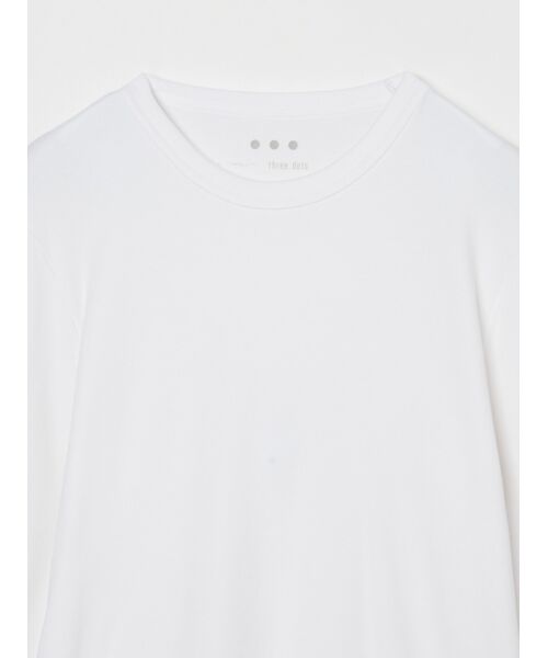three dots / スリードッツ その他トップス | Souffle cotton l/s tee | 詳細2