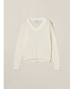 Air sweater v-neck top