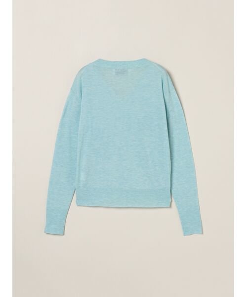 three dots / スリードッツ その他トップス | Air sweater v-neck top | 詳細1