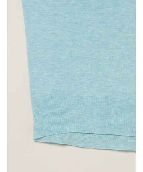 three dots / スリードッツ その他トップス | Air sweater v-neck top | 詳細4