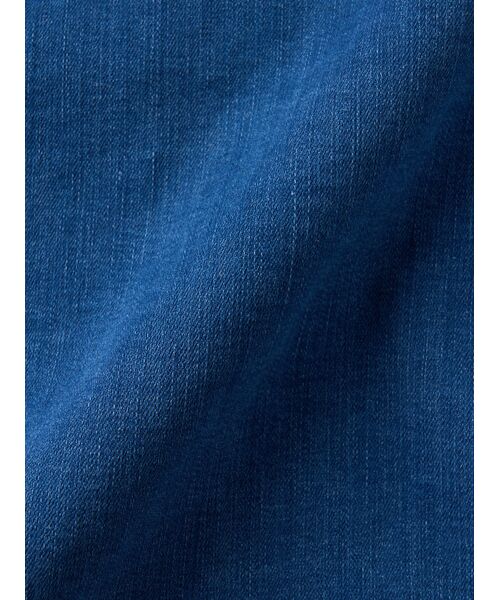three dots / スリードッツ テーラードジャケット | Denim short jumper | 詳細5