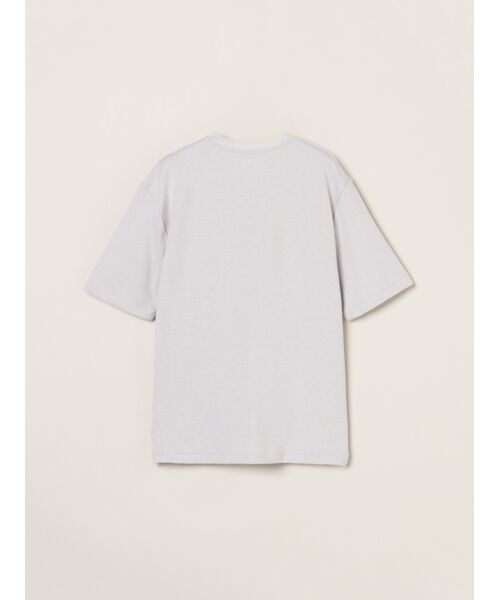 three dots / スリードッツ その他トップス | Men's fuse double faced s/s T | 詳細1