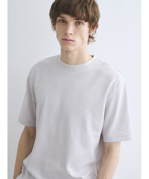 three dots / スリードッツ その他トップス | Men's fuse double faced s/s T | 詳細7