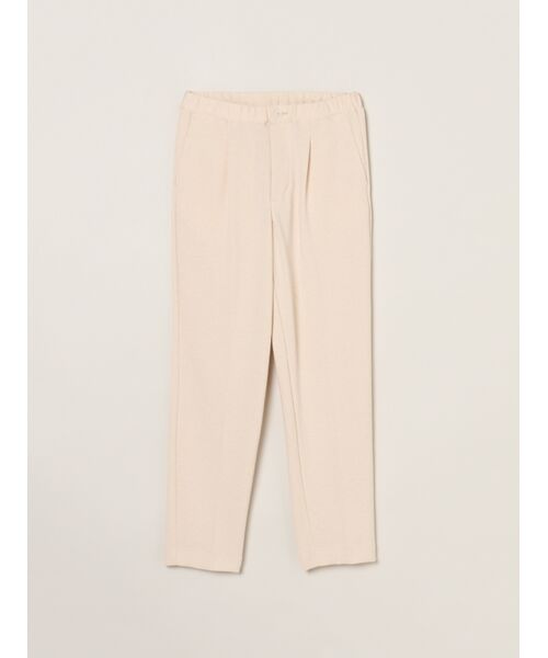 three dots / スリードッツ その他パンツ | Men's fuse double faced pants（beige）