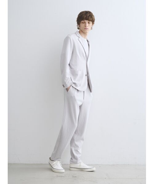 three dots / スリードッツ テーラードジャケット | Men's fuse double faced  jacket | 詳細10