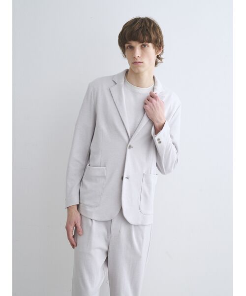 three dots / スリードッツ テーラードジャケット | Men's fuse double faced  jacket | 詳細8