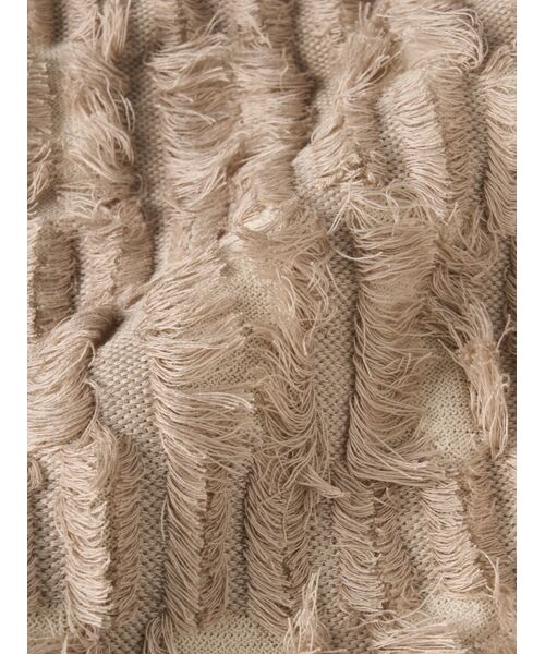 three dots / スリードッツ テーラードジャケット | Bright cotton fringe jacket | 詳細5