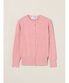 three dots / スリードッツ その他トップス | Cotton melange l/s crew cardigan