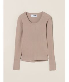 three dots / スリードッツ その他トップス | Luxe rayon rib jessica