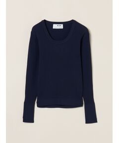 three dots / スリードッツ その他トップス | Luxe rayon rib jessica