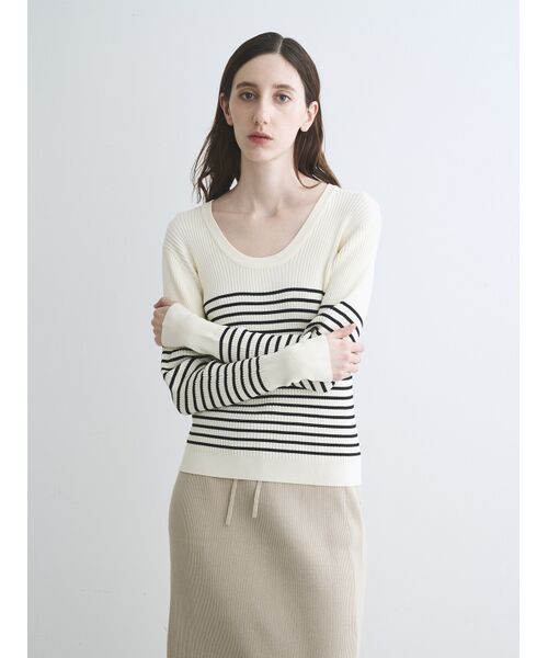 three dots / スリードッツ その他トップス | Luxe rayon rib jessica | 詳細6