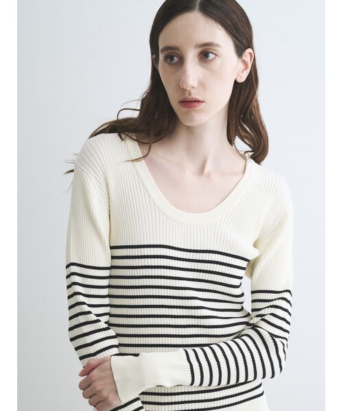 three dots / スリードッツ その他トップス | Luxe rayon rib jessica | 詳細7
