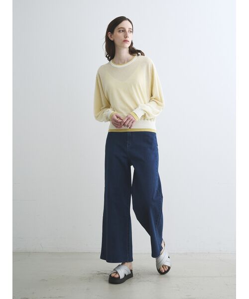 three dots / スリードッツ その他トップス | Double layer pullover | 詳細10