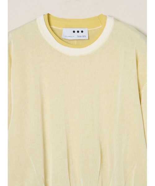 three dots / スリードッツ その他トップス | Double layer pullover | 詳細2