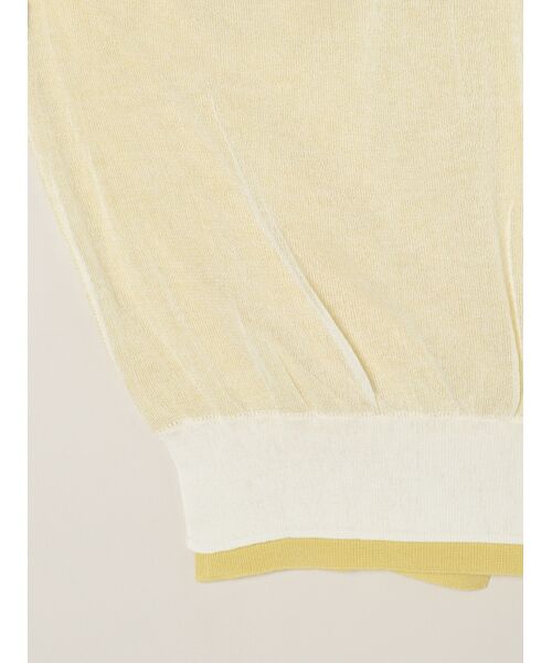 three dots / スリードッツ その他トップス | Double layer pullover | 詳細4