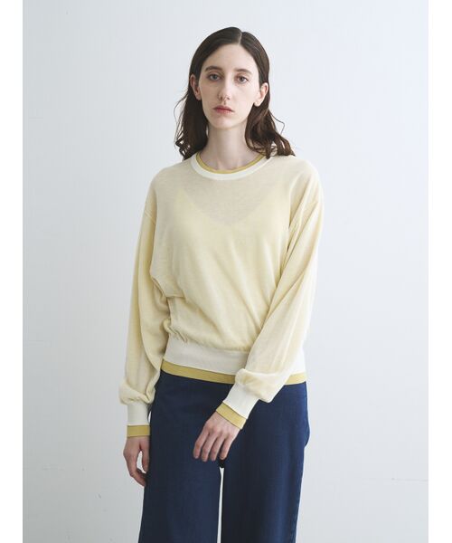 three dots / スリードッツ その他トップス | Double layer pullover | 詳細6