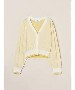 three dots / スリードッツ その他トップス | Double layer cardigan