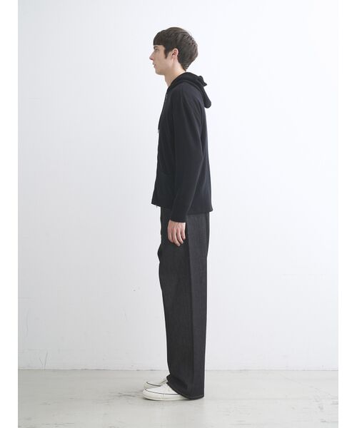 three dots / スリードッツ パーカー | Men's souffle cotton parka | 詳細7