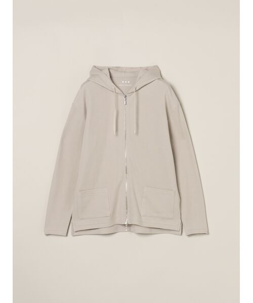 three dots / スリードッツ その他トップス | Men's souffle cotton parka（greige）