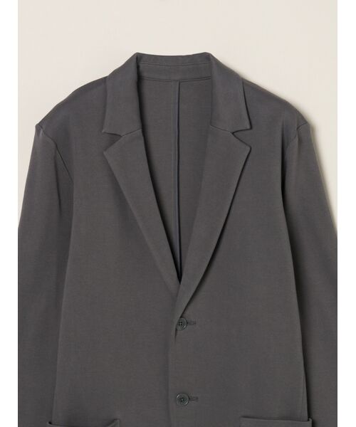 three dots / スリードッツ テーラードジャケット | Men's souffle cotton jacket | 詳細2
