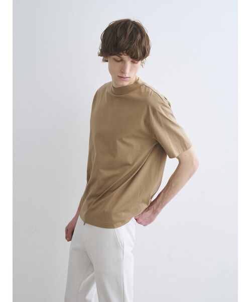 three dots / スリードッツ その他トップス | Men's suvin 28 jersey mockneck T | 詳細8