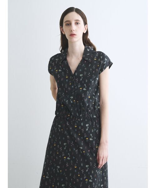 three dots / スリードッツ シャツ・ブラウス | Prairie lawn top | 詳細8