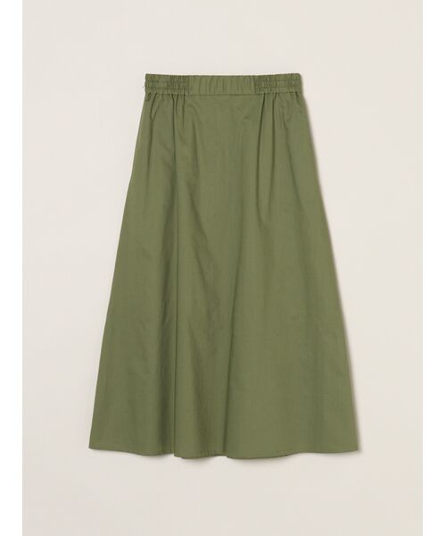 three dots / スリードッツ スカート | Prairie lawn skirt（sage khaki）