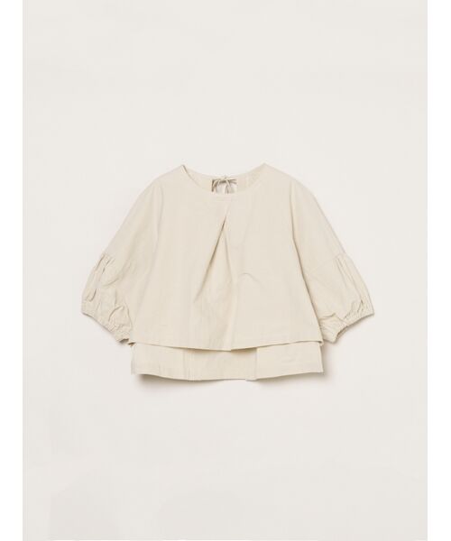 three dots / スリードッツ シャツ・ブラウス | Dessert weather tops（beige）