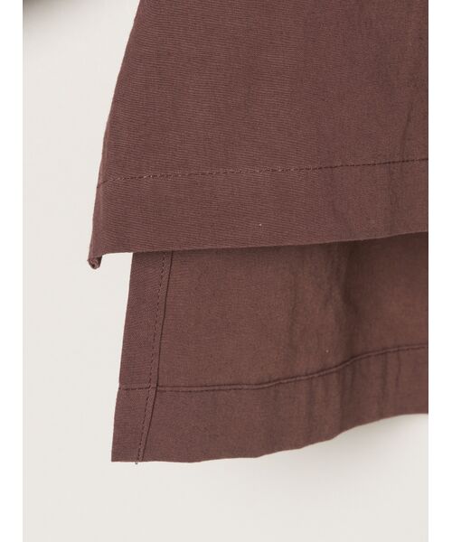 three dots / スリードッツ シャツ・ブラウス | Dessert weather tops | 詳細4