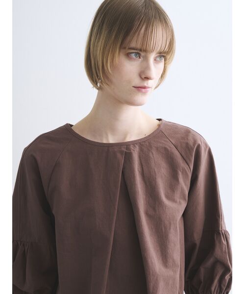 three dots / スリードッツ シャツ・ブラウス | Dessert weather tops | 詳細7